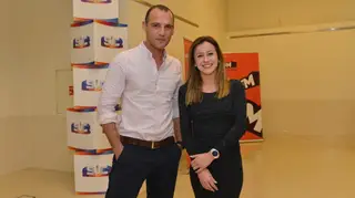 Eliana e Daniel de Casados à Primeira Vista estiveram no Levanta-te e Ri de Leiria