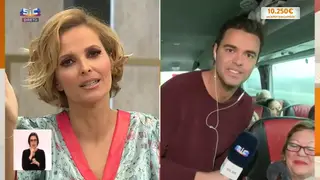 Metemo-nos num autocarro para ver O Programa da Cristina!