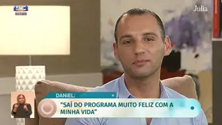 Júlia - 31 de janeiro - Parte 1 - Entrevista Exclusiva a Daniel de Casados À Primeira Vista