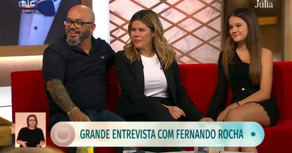 Fernando Rocha sobre a filha: 