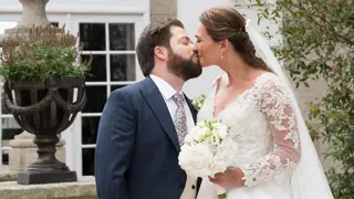 A sessão fotográfica de Tatiana e Bruno