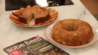 Bolo húmido de maçã