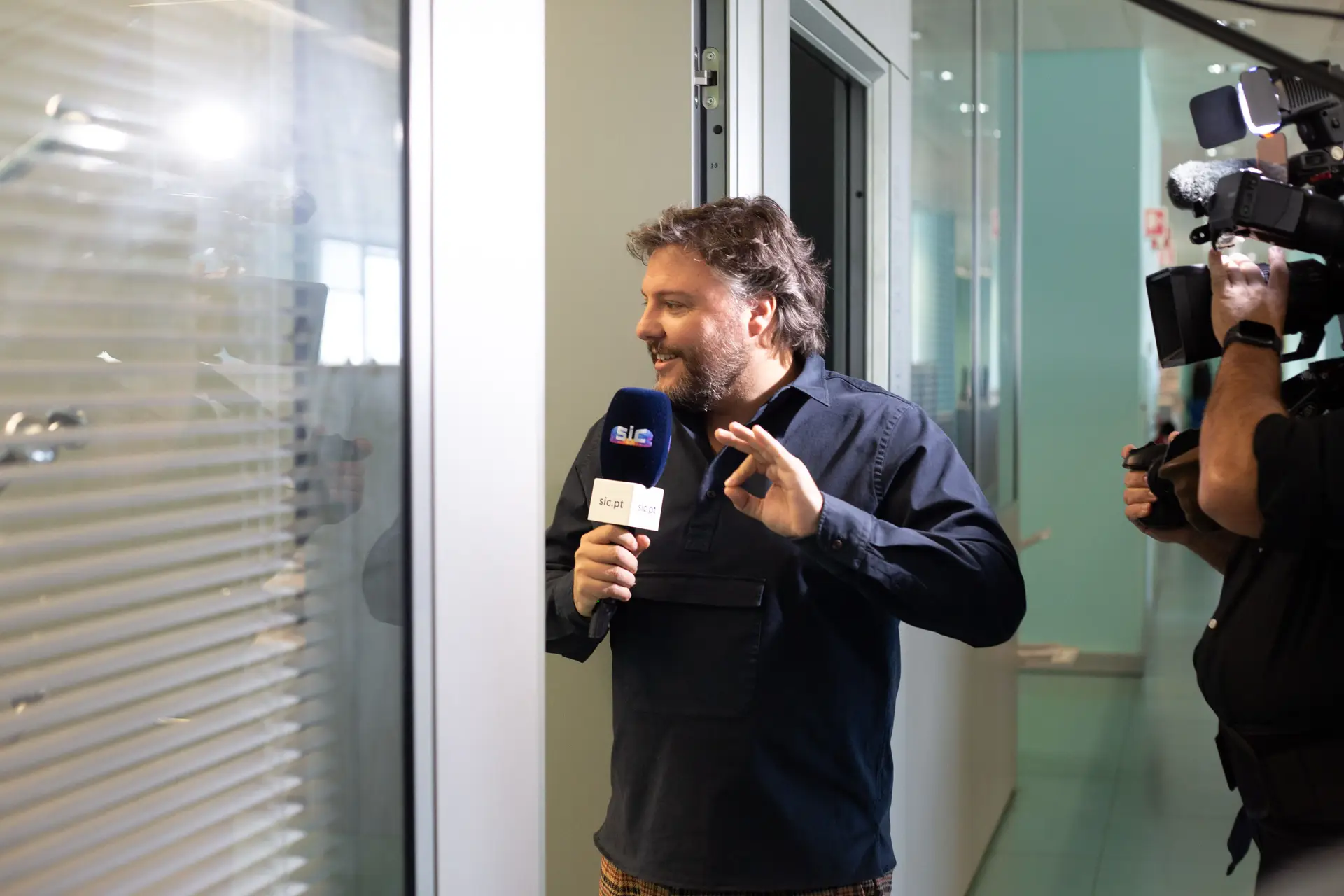 Os bastidores pelos corredores da SIC!