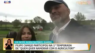 Filipe sobre 'Quem Quer Namorar com o Agricultor?': "Acho que este programa tem um caráter familiar"