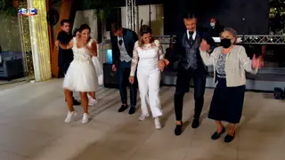 Fernanda, Ana e Paula surpreendem os noivos com número de dança: "Não mudava nada. Valeu a pena."