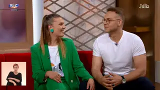 Romana era casada quando ficou "apaixonadíssima" por Santiago num reality show e esclarece tudo