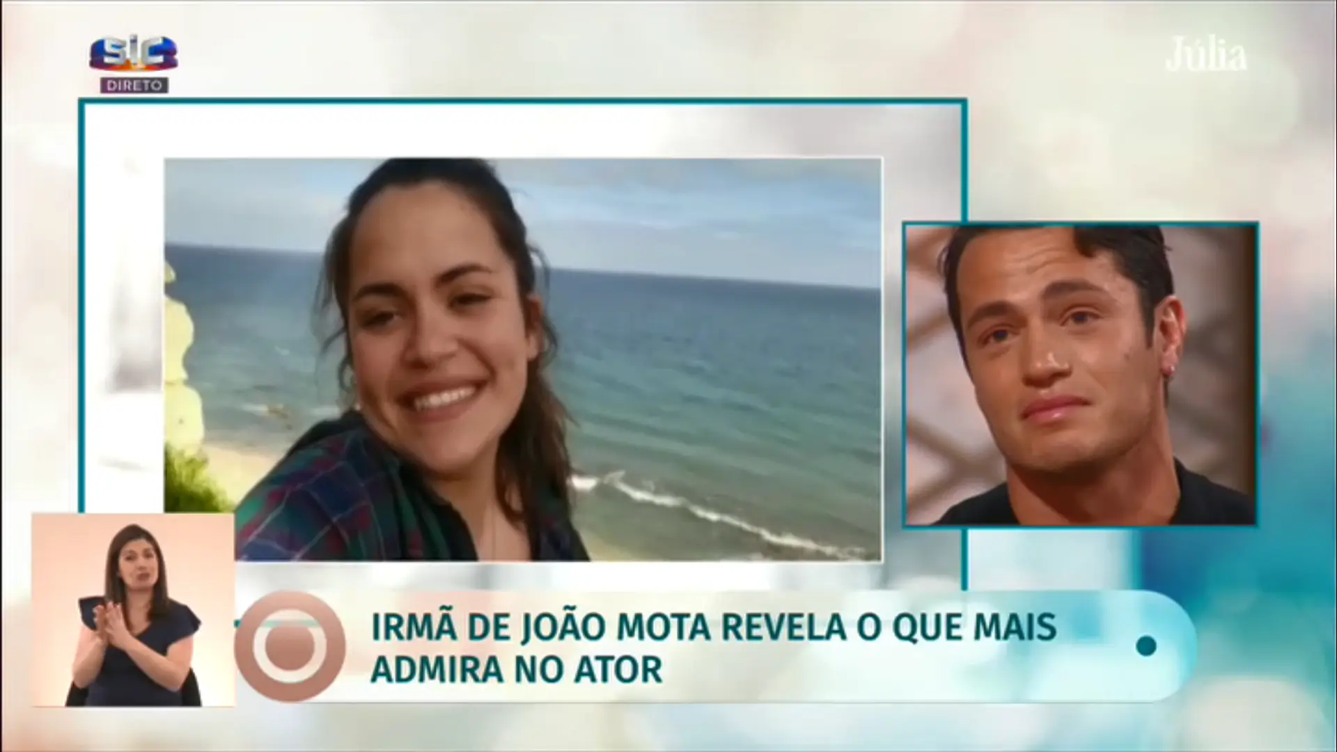 Joao Mota Emociona Se Com Mensagem Da Irma Tu Mostras Me O Mundo Ensinas Me A Lutar E A Amar Sic