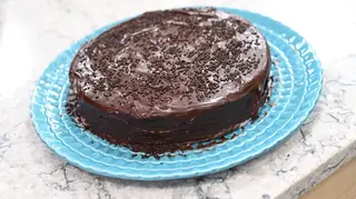 Bolo de Cenoura com Chocolate