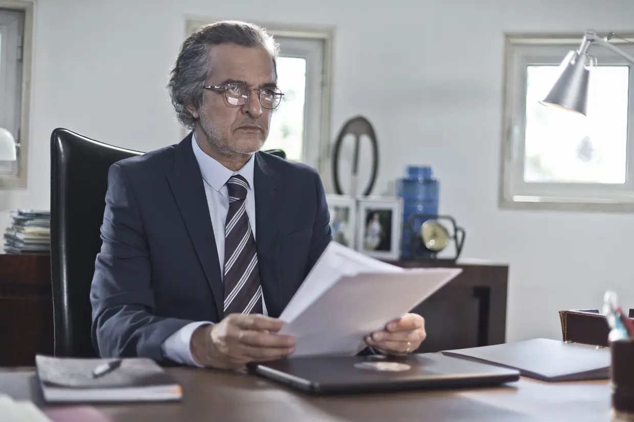 O ator era Fernando Craveiro em "Golpe de Sorte" (2019)