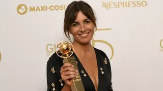 Lúcia Moniz é a primeira premiada da XXV Gala dos Globos de Ouro