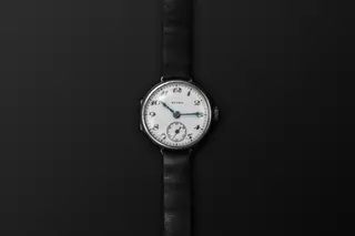 O primeiro relógio com a marca Seiko, em 1924