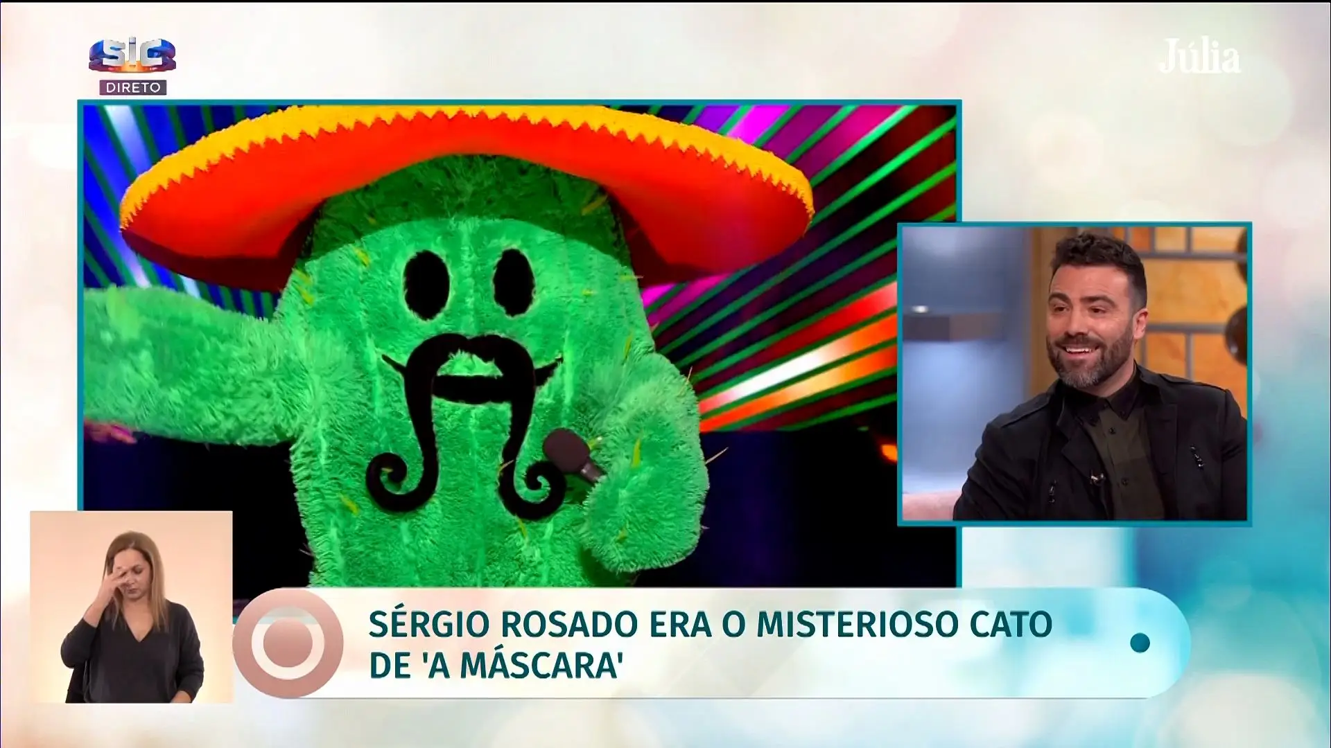 Sérgio Rosado sobre o Cato: “Às tantas, eu próprio acreditava que era o ...