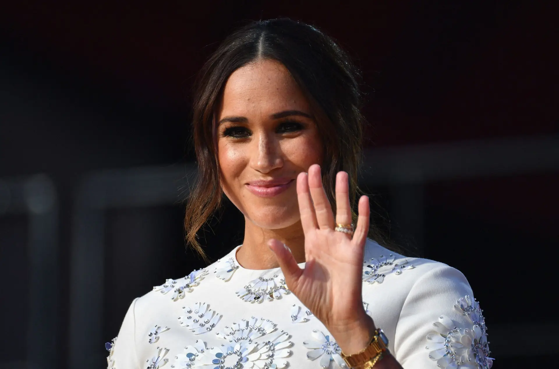 Duchess of Sussex Meghan Markle speaks during the 2021 Global Citizen Live festival at the Great Lawn, Central Park on September 25, 2021 in New York City. (Photo by Angela Weiss / AFP) (Photo by ANGELA WEISS/AFP via Getty Images)