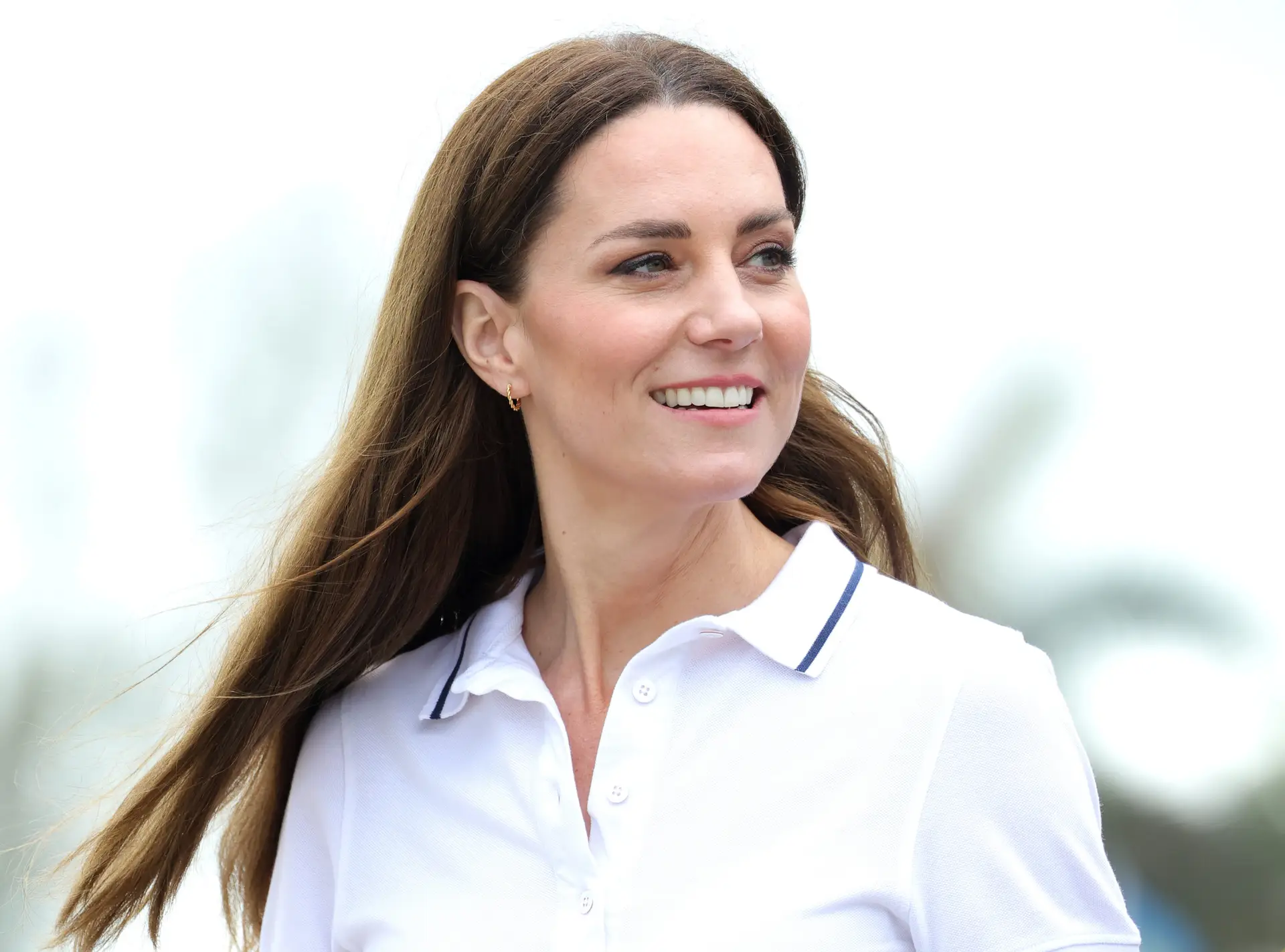 NASSAU, BAHAMAS – MARCH 25: Catherine, Duchess of Cambridge arrives for the Platinum Jubilee Sailing Regatta on day seven of the Royal Tour of the Caribbean on March 25, 2022 in Nassau, Bahamas. The Duke and Duchess of Cambridge are visiting Belize, Jamaica, and The Bahamas on their week-long tour. (Photo by Chris Jackson/Getty Images)