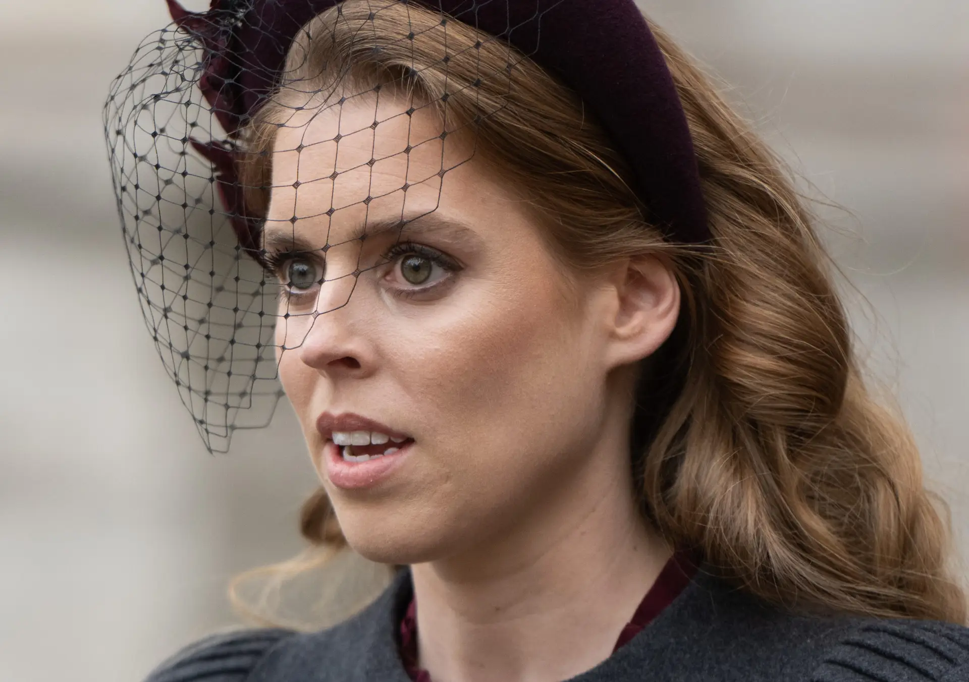 LONDON, ENGLAND – MARCH 29: Princess Beatrice of York at the memorial service for the Duke of Edinburgh at Westminster Abbey on March 29, 2022 in London, England. (Photo by Samir Hussein/WireImage)