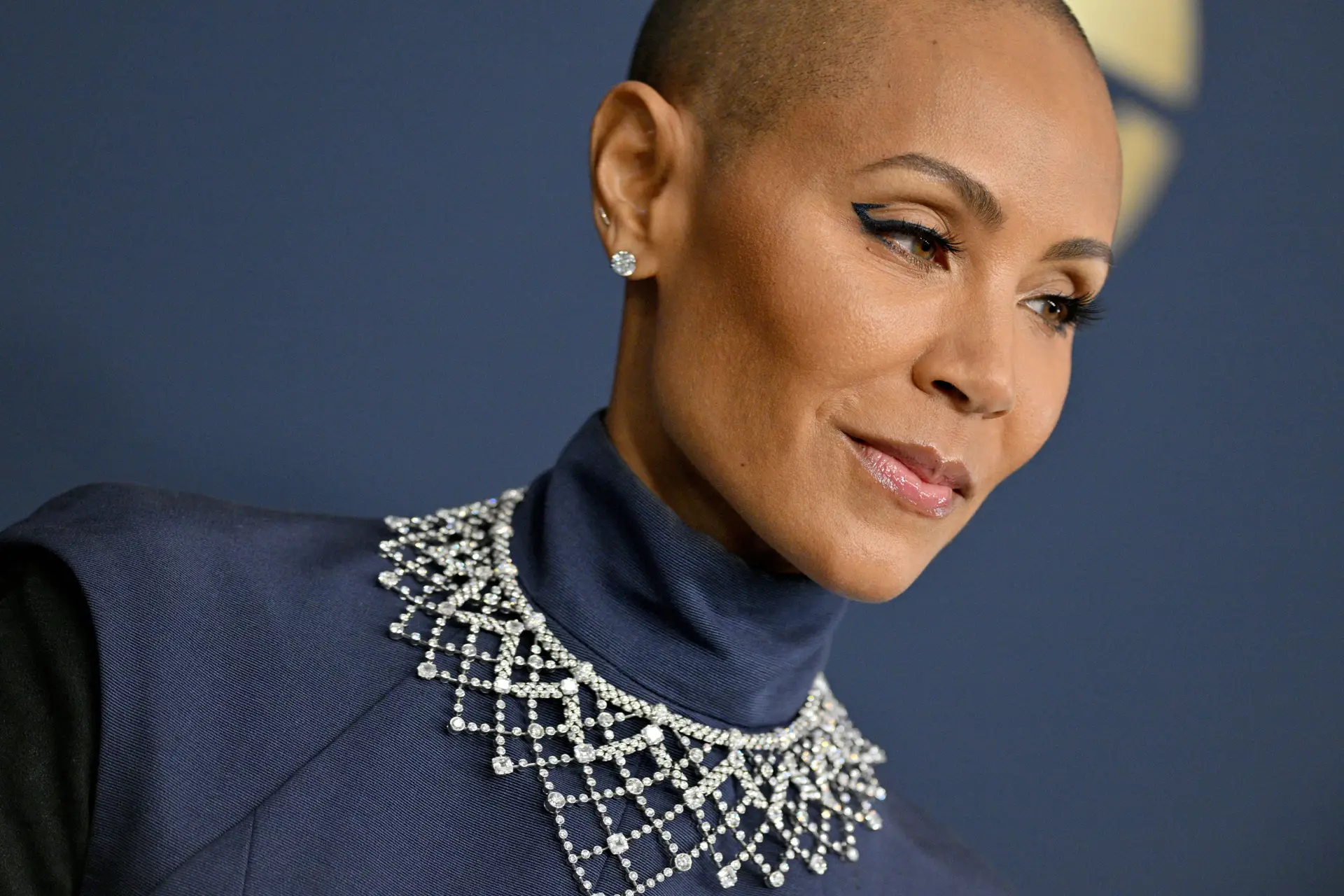 SANTA MONICA, CALIFORNIA – FEBRUARY 27: Jada Pinkett Smith attends the 28th Annual Screen Actors Guild Awards at Barker Hangar on February 27, 2022 in Santa Monica, California. (Photo by Axelle/Bauer-Griffin/FilmMagic)