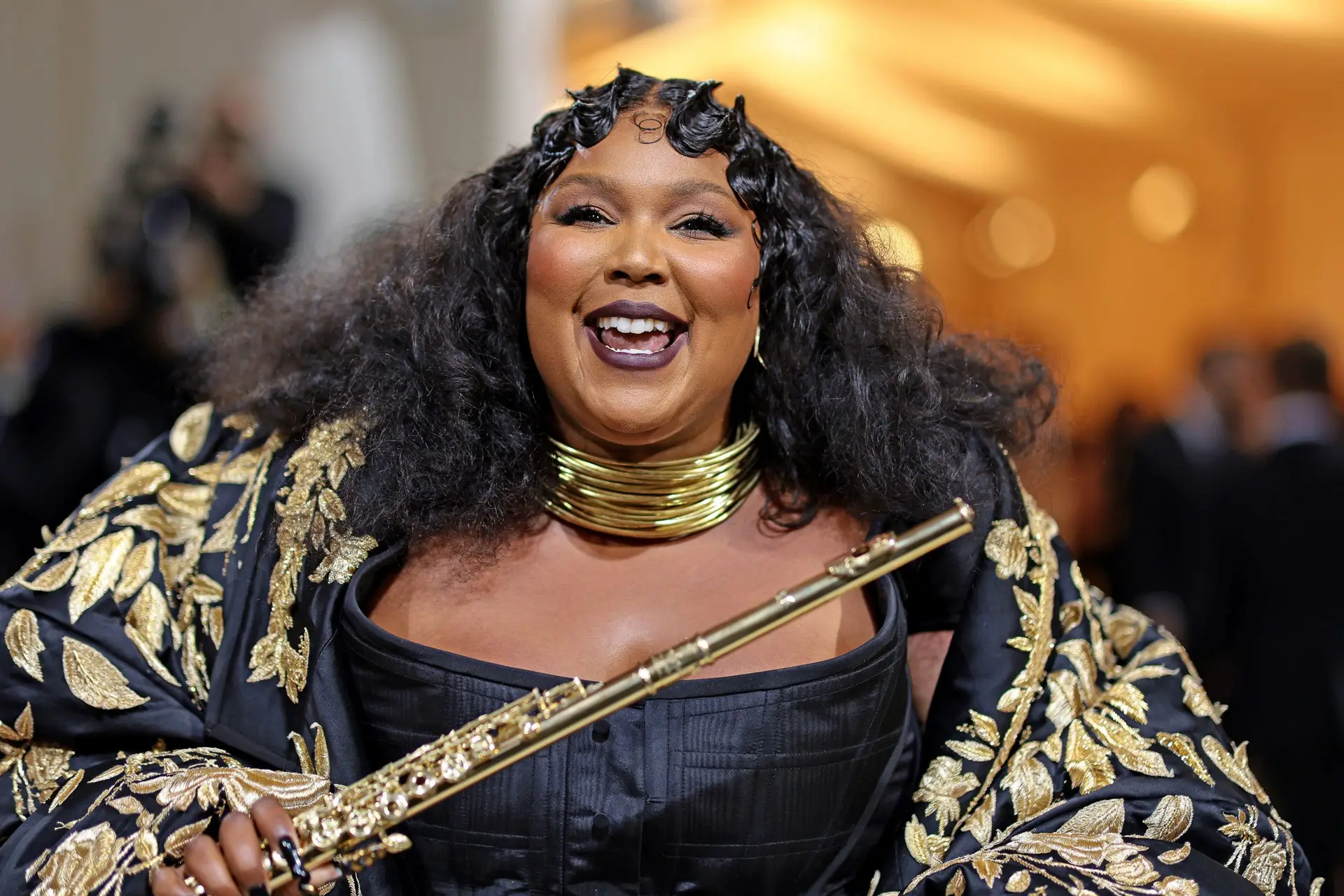 NEW YORK, NEW YORK – MAY 02: Lizzo attends The 2022 Met Gala Celebrating “In America: An Anthology of Fashion” at The Metropolitan Museum of Art on May 02, 2022 in New York City. (Photo by Dimitrios Kambouris/Getty Images for The Met Museum/Vogue)