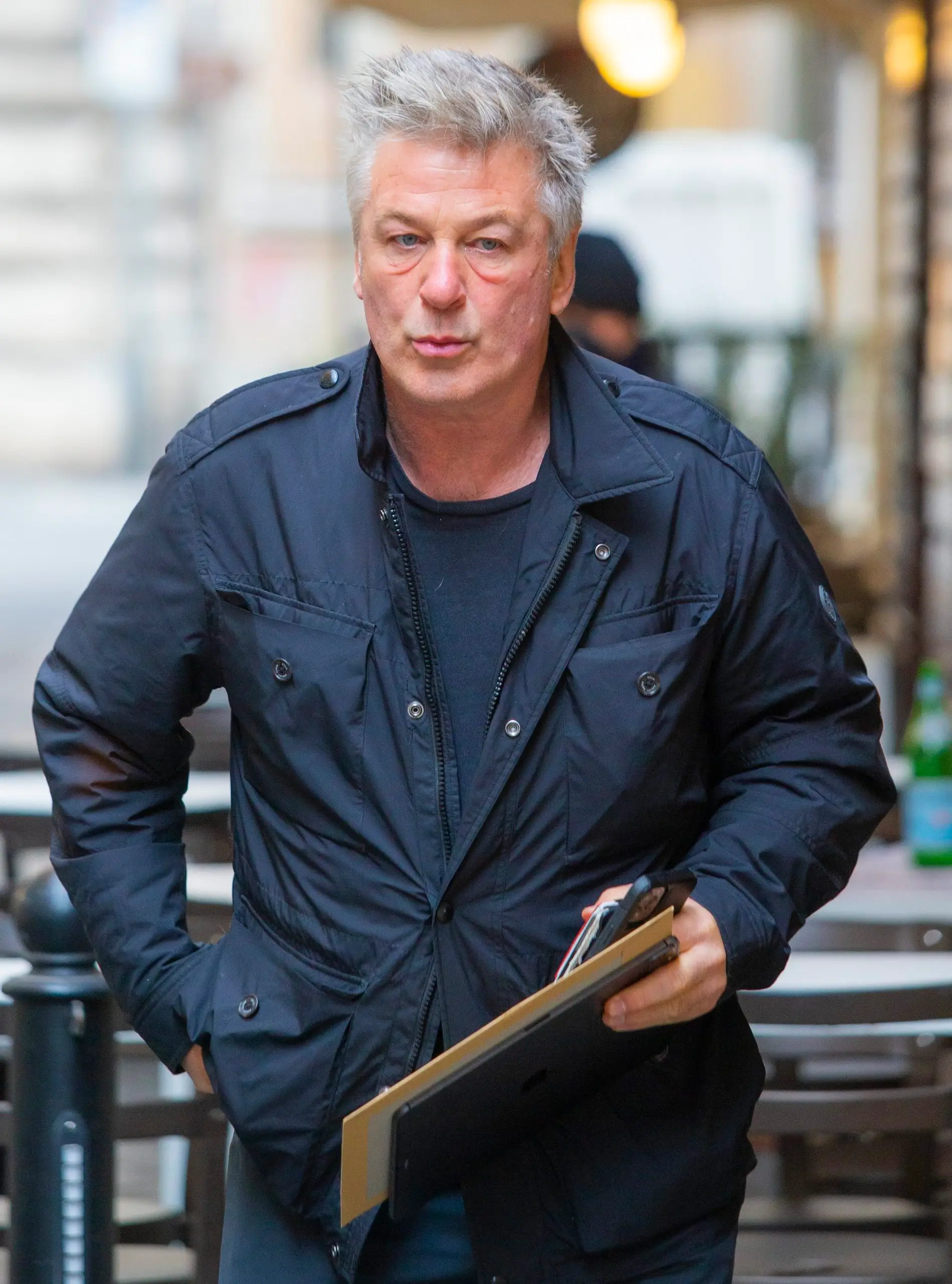 ROME, ITALY – APRIL 3: Alec Baldwin is seen on April 3, 2022 in Rome, Italy. (Photo by MEGA/GC Images)