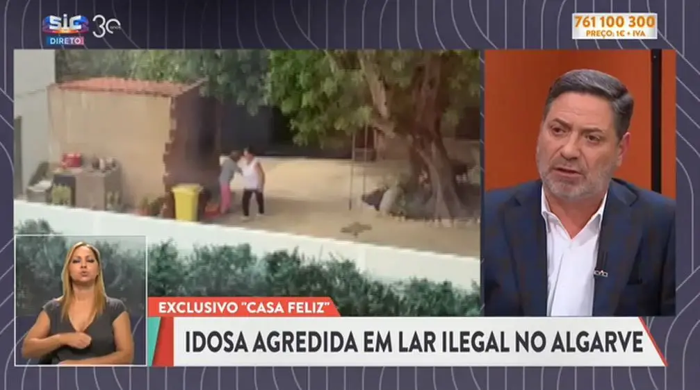 Dona de lar ilegal filmada a agredir idosa: “Imagens que perturbam e não deixam ninguém indiferente”