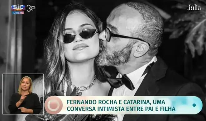 Fernando Rocha recorda nascimento da filha mais nova: “Era uma obra de arte que estava ali à ...