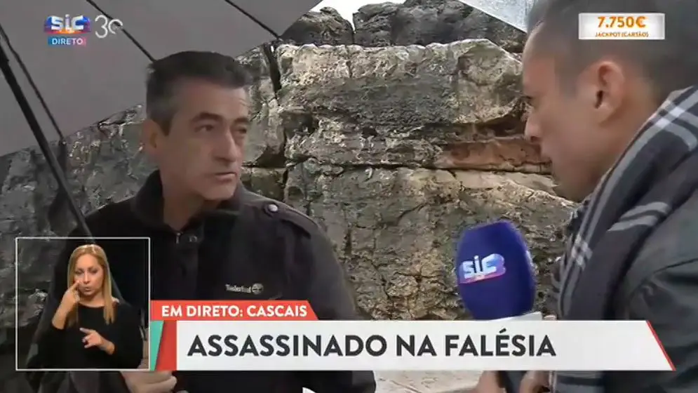 Homem empurrado para a morte na Boca do Inferno