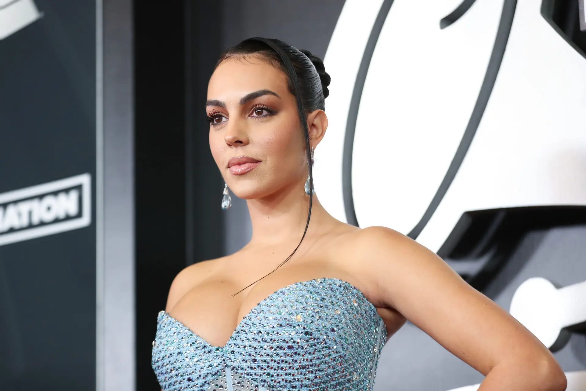 LAS VEGAS, NV – NOVEMBER 16: Georgina Rodríguez attends The Latin Recording Academy’s 2022 Person of the Year Gala honoring Marco Antonio Solis at Michelob ULTRA Arena on November 16, 2022 in Las Vegas, Nevada. (Photo by Omar Vega/FilmMagic)