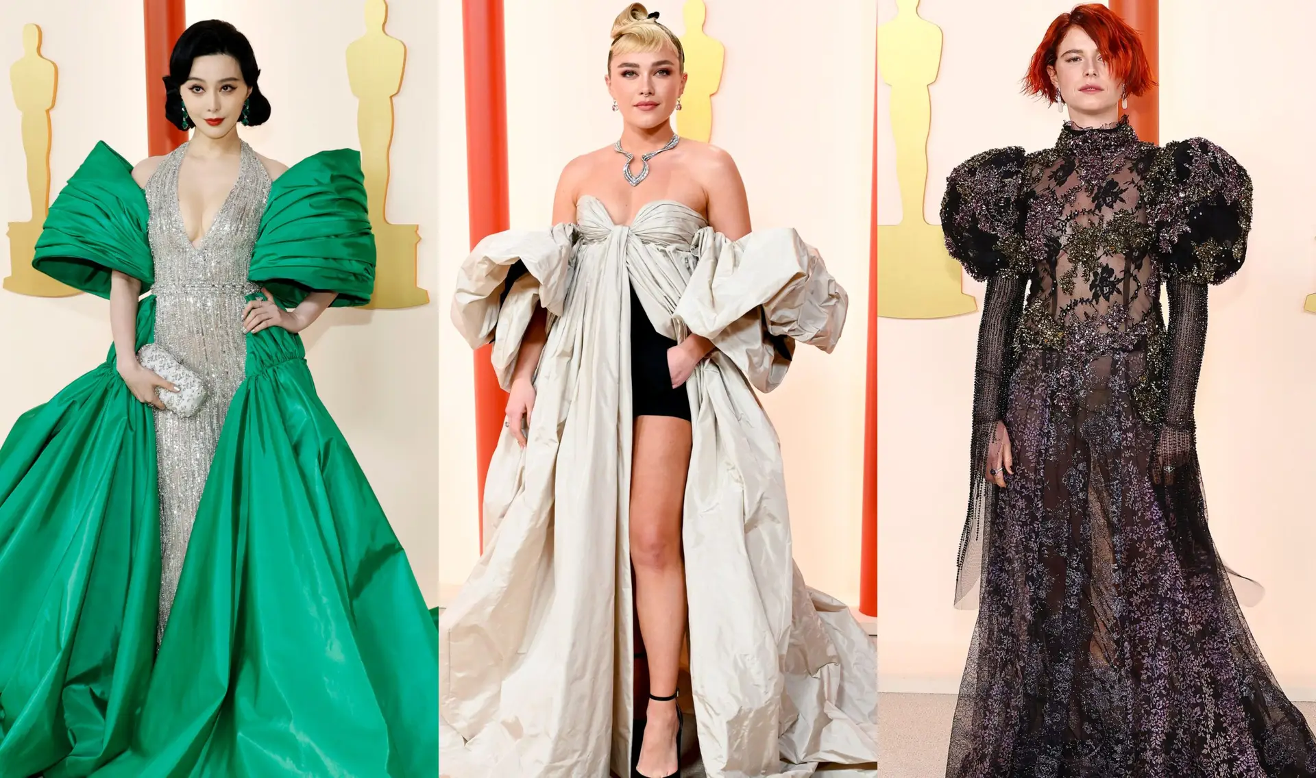 Mundo encantado dos folhos. Estes foram os looks mais arrojados dos Óscares