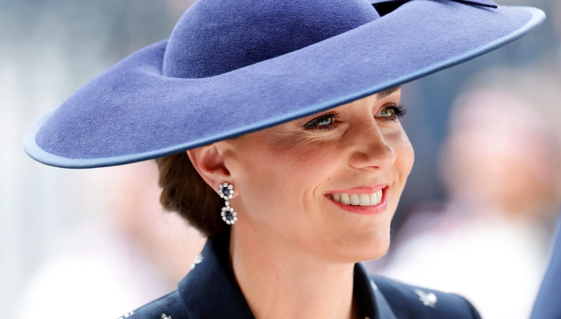 LONDON, UNITED KINGDOM – MARCH 13: (EMBARGOED FOR PUBLICATION IN UK NEWSPAPERS UNTIL 24 HOURS AFTER CREATE DATE AND TIME) Catherine, Princess of Wales attends the 2023 Commonwealth Day Service at Westminster Abbey on March 13, 2023 in London, England. The Commonwealth represents a global network of 56 countries, having been joined by Gabon and Togo in 2022, with a combined population of 2.5 billion people, of which over 60 percent are under 30 years old. (Photo by Max Mumby/Indigo/Getty Images)