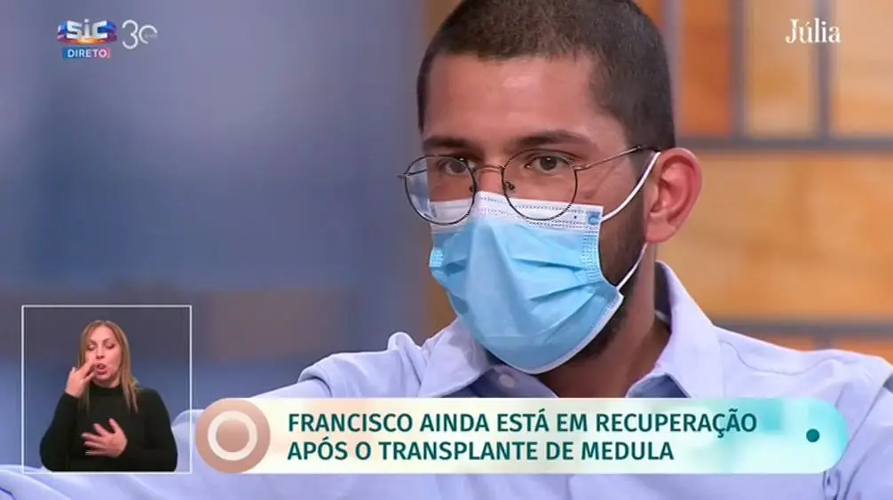 “Era a última oportunidade” – Francisco precisava de um transplante de medula para sobreviver