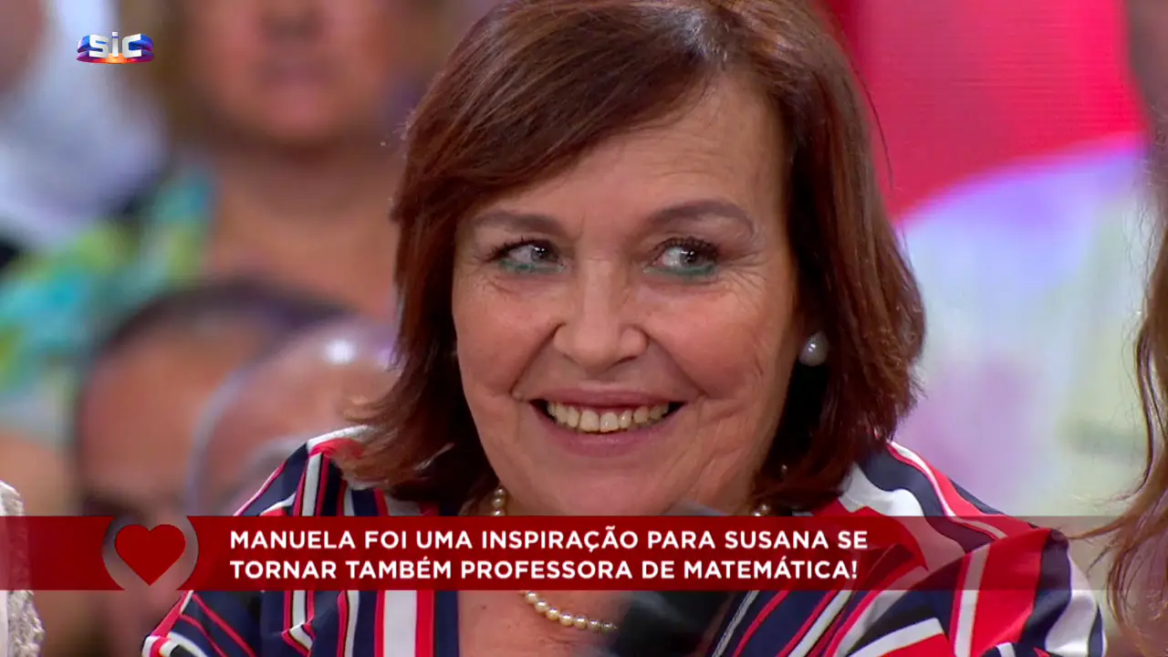 “Foi uma das pessoas boas que me apareceu na vida”: Professora de matemática Maria Manuela Carvalho é surpreendida por ex-alunos e colegas