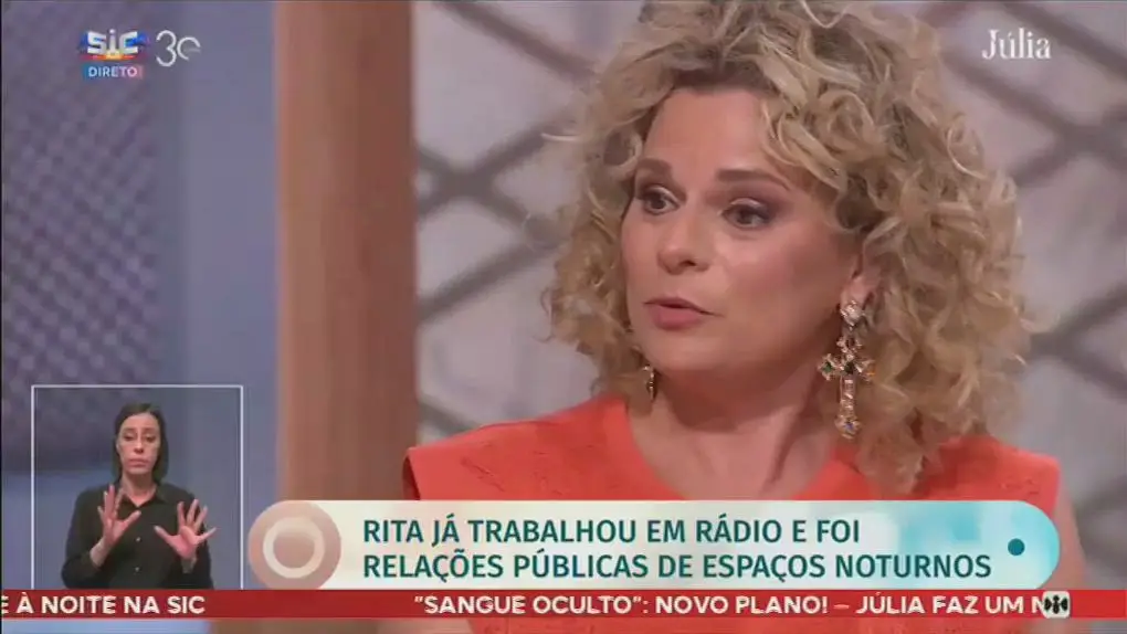 “Nasci para mil e fiquei nos cem” – Rita Mendes emocionada ao falar da sua carreira na televisão