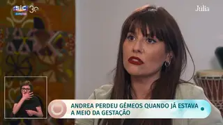 "Sinto-me triste por não ter conseguido ser mãe" — Andrea sofreu cinco perdas gestacionais