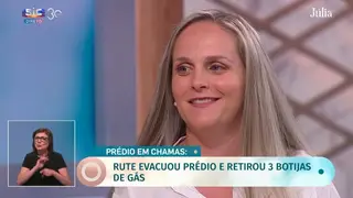 "Nem pensei muito bem no que podia acontecer" — Mulher salva 6 crianças de um prédio em chamas