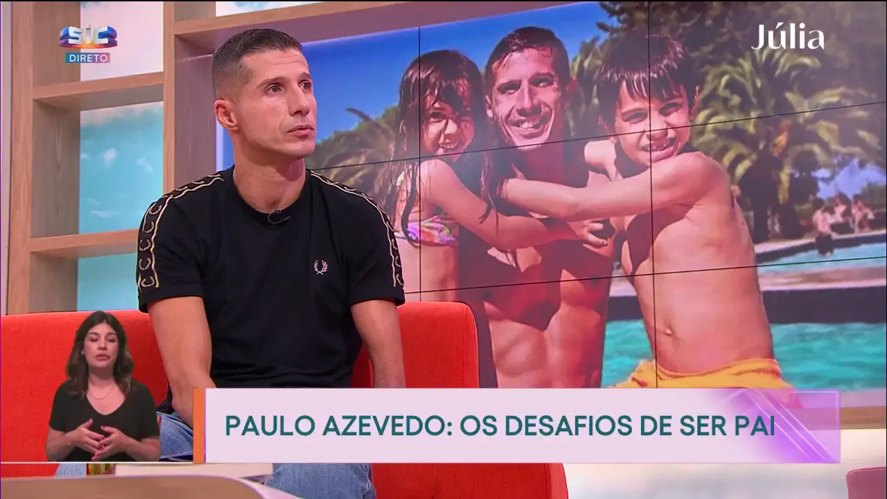 Paulo Azevedo fala sobre os desafios de ser pai após separação: “Os meus filhos nunca me fogem. Eles lidaram sempre com a diferença!”