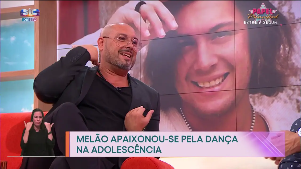 Melão recorda tempos como bailarino profissional: “Eu ganhava, para a época e para uma pessoa da minha idade, rios de dinheiro…”