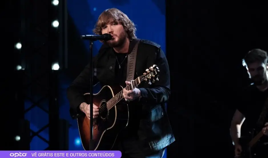 James Arthur aquece corações no palco da XXVII Gala dos Globos de Ouro, numa estreia absoluta na televisão portuguesa