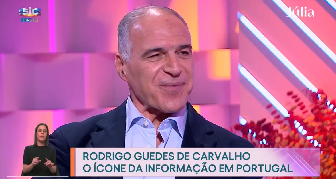 Rodrigo Guedes de Carvalho é jornalista desde os 22 anos: “Nunca pensei fazer disto vida”