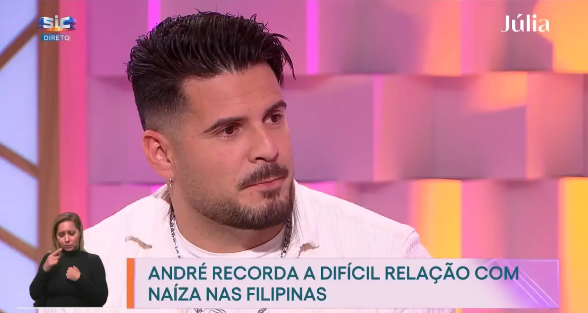 “Se fosse eu era considerado assédio sexual” – André faz desabafos sobre atitudes de Naíza