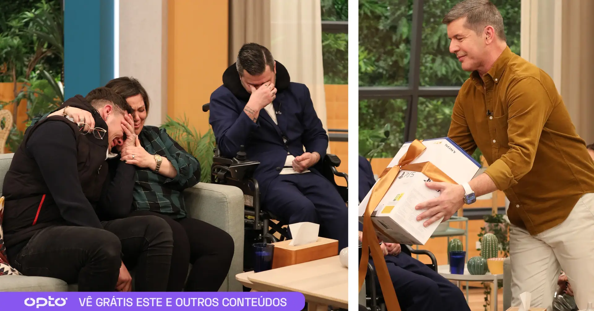 “Não te preocupes mãe. Vendi a Playstation para nós comermos” — Família emociona-se com ‘presente simbólico’ na Casa Feliz