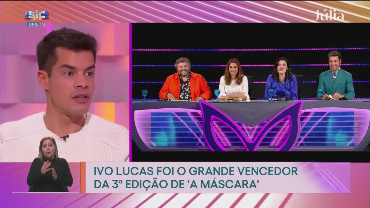 “Aproveitei e deixei-me ir” – Ivo Lucas relembra vitória da terceira edição d’A Máscara
