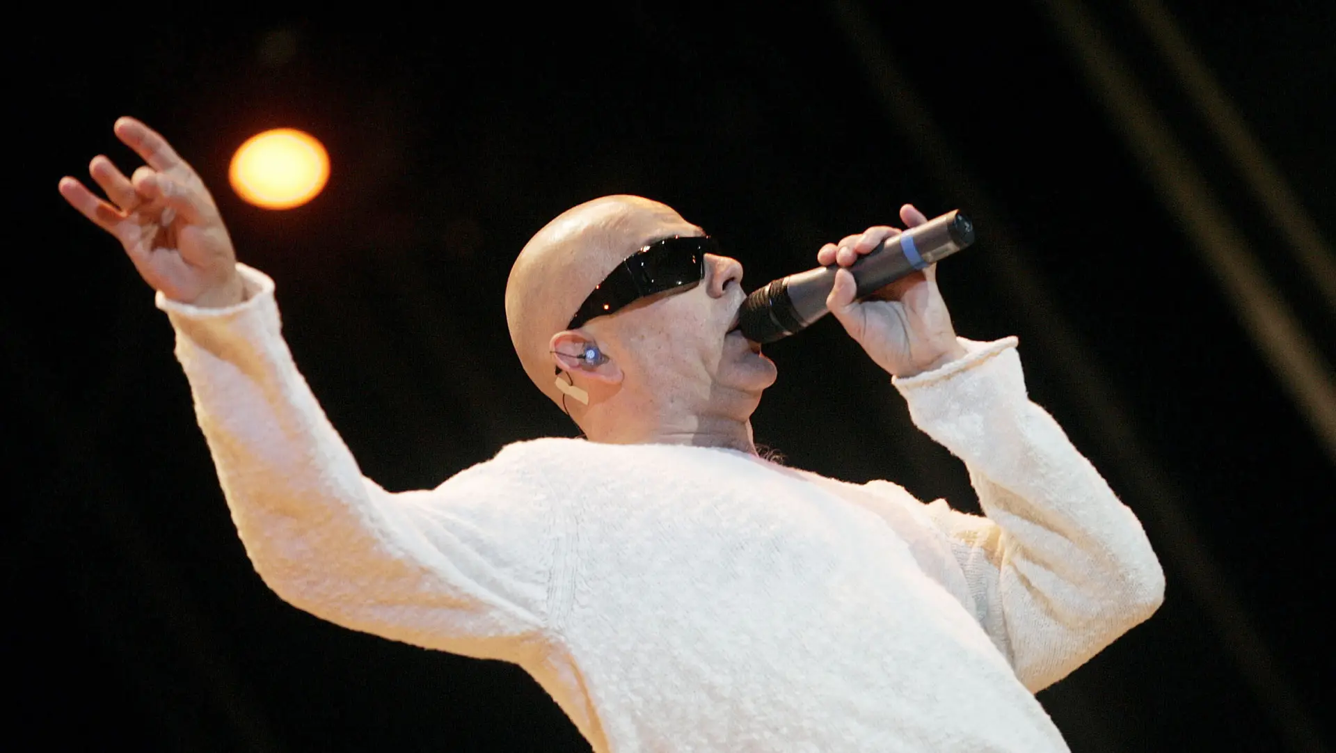 Pedro Abrunhosa during Rock In Rio Lisboa – Day 6 at Belavista Park in Lisbon, Belavista Park, Portugal. (Photo by Alfredo Rocha/WireImage)