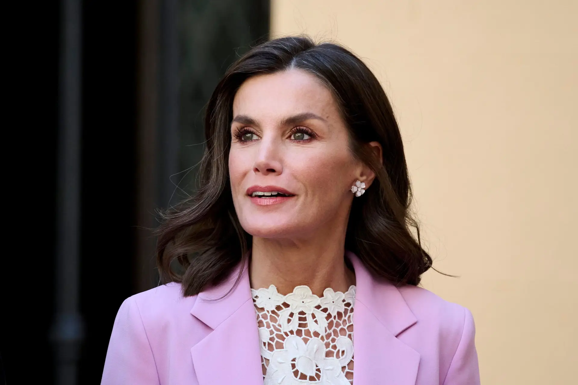 GANDIA, SPAIN – MARCH 14: Queen Letizia of Spain attends the “Investigation National Awards” 2023 at the Palacio Ducal de los Borja on March 14, 2024 in Gandia, Spain. (Photo by Carlos Alvarez/Getty Images)