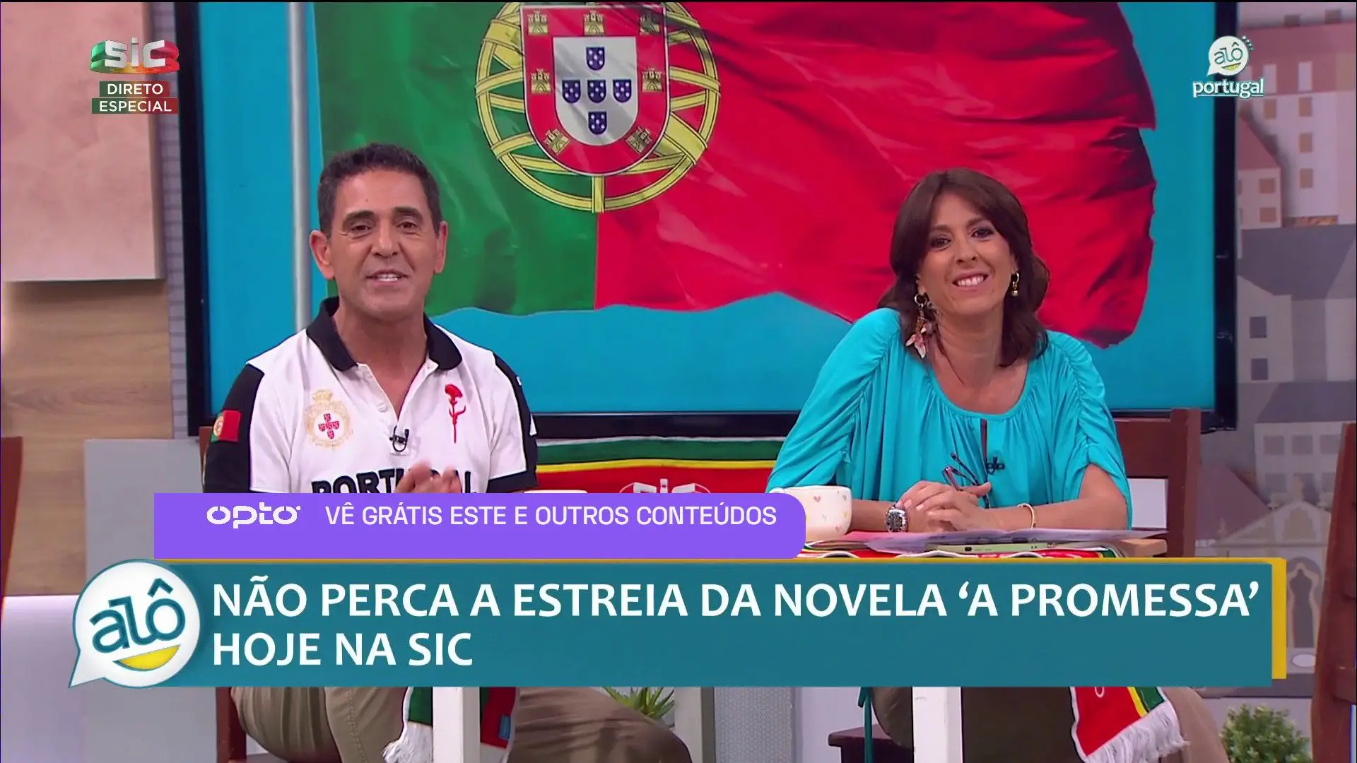 Al Portugal  18 de junho  Fora Portugal Programa Completo - SIC