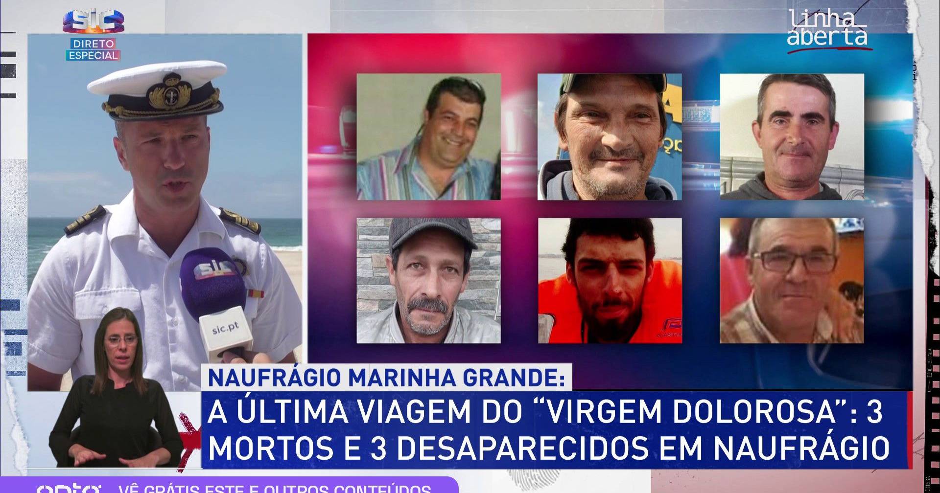 “Algumas delas [embarcações] já estavam a regressar a porto e voltaram ...