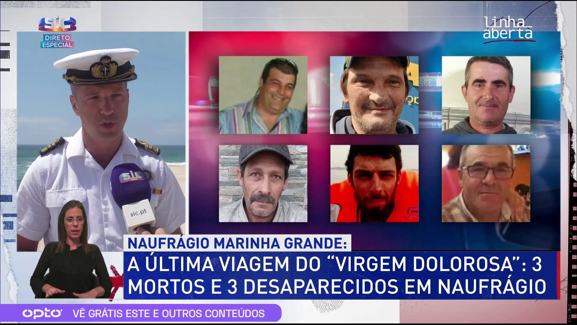 “Algumas delas [embarcações] já estavam a regressar a porto e voltaram ...