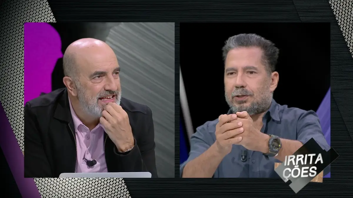 Membros do painel do Irritações em two way