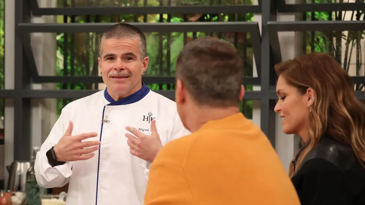 Miguel Costa cozinha na Casa Feliz 