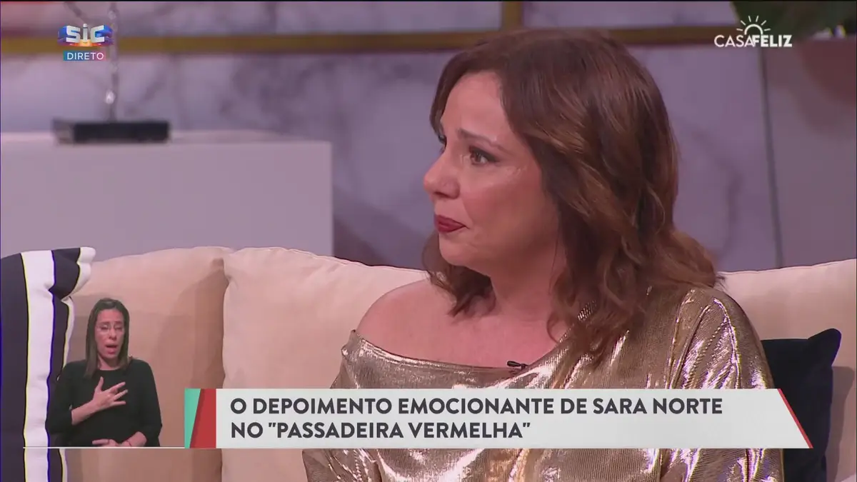 Sara Norte no "Passadeira Vermelha"