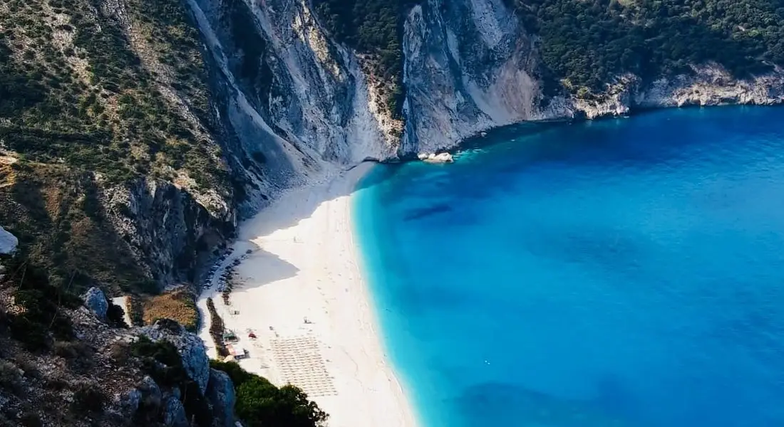 Praia de Myrtos, Grécia