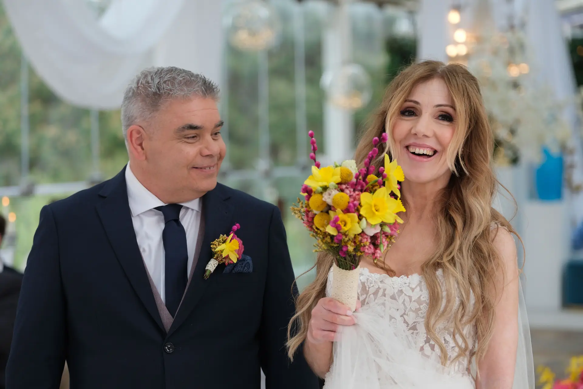 Antes da 'tensão', foi desta forma que Marta e César subiram ao altar em 'Casados'